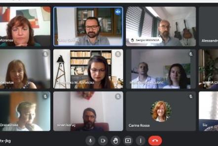 Pierwsze wirtualne spotkanie z zespołem projektowym DigiSel